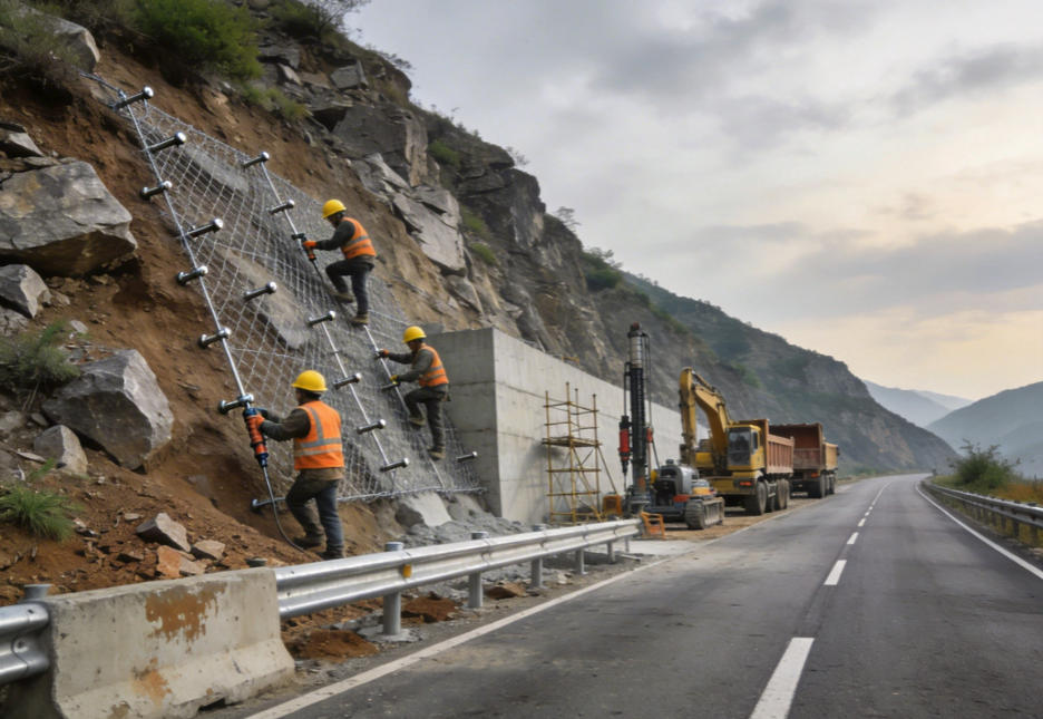 梅州公路道路护坡